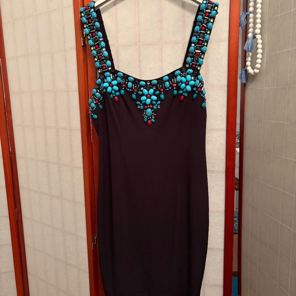 Beaded little black dress - Picture 1 of 13